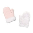 thumbnail image 3 of Baby Toddler Hats and Gloves Set for Kids Winter Knit Earflap Beanie Warm Mitten Fleece Cap 1-6T Girls Boys, 3 of 4