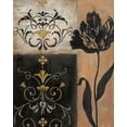 thumbnail image 2 of Tava Studios 26x32 Gallery Wrapped Canvas Wall Art Titled - Tulip Silhouette, 2 of 4
