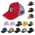 thumbnail image 2 of Cartoon Duck Anime Embroidered Hat Trucker Hat Big Mouth Monster Mesh Baseball Cap, 2 of 10