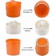 thumbnail image 2 of Citrus Juicer Orange Squeezer, Manual Juicer,hand Juicer,orange Juicer With Strainer And Container, For Lemon,orange,lime,citrus, 2 of 4
