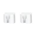 thumbnail image 3 of Inteprter Soporte colgante para carga de teléfono móvil, caja de almacenamiento montada en soporte de Control remoto masculino multifunción montado en Blanco 2piezas Inteprter CBP065438, 3 of 6