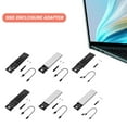 thumbnail image 3 of Adaptateur M.2 NVMe SATA USB C 3.2 Externes SSD Boîtier Gehuse fr m / MB Clé, 3 of 8