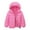 Pink, variant on Kids Winter Coats Sizes7 To 18, Kids Coat Winter Jacket Girls Boys Casual Hooded Soild Toddler Outwear Windproof Warm Girls Coat Jacket Grey 2-3 Years