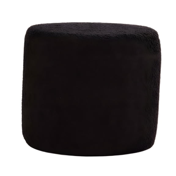 XIBUFE 2026 New Footstools Ottomans Small Footstool Shoe Changing Stool Seat Chair Sofa Tea Stool Foot Rest Stool for Home Bedroom Sturdy Room Doorway Black