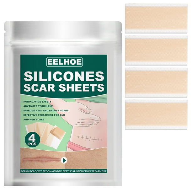 Reusable Scar Treatment Sheets Silicone Scar Sheets for Burns & Surgery