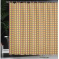 thumbnail image 3 of Ambesonne Folk Art Shower Curtain, Colorful Squares Image, 69"Wx75"L, Multicolor, 3 of 4