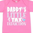 thumbnail image 4 of Inktastic Daddy's Little Tax Deduction Blue Hearts Boys or Girls Baby Bodysuit, 4 of 5
