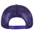 thumbnail image 2 of Men's '47 Purple LSU Tigers Foam Front Mesh Trucker Snapback Hat, 2 of 2
