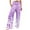 Hot Pink, variant on Zkozptok High Waist Palazzo Pants for Women Fashion Print Lounge Pants Wide Leg Travel Trousers with Pockets