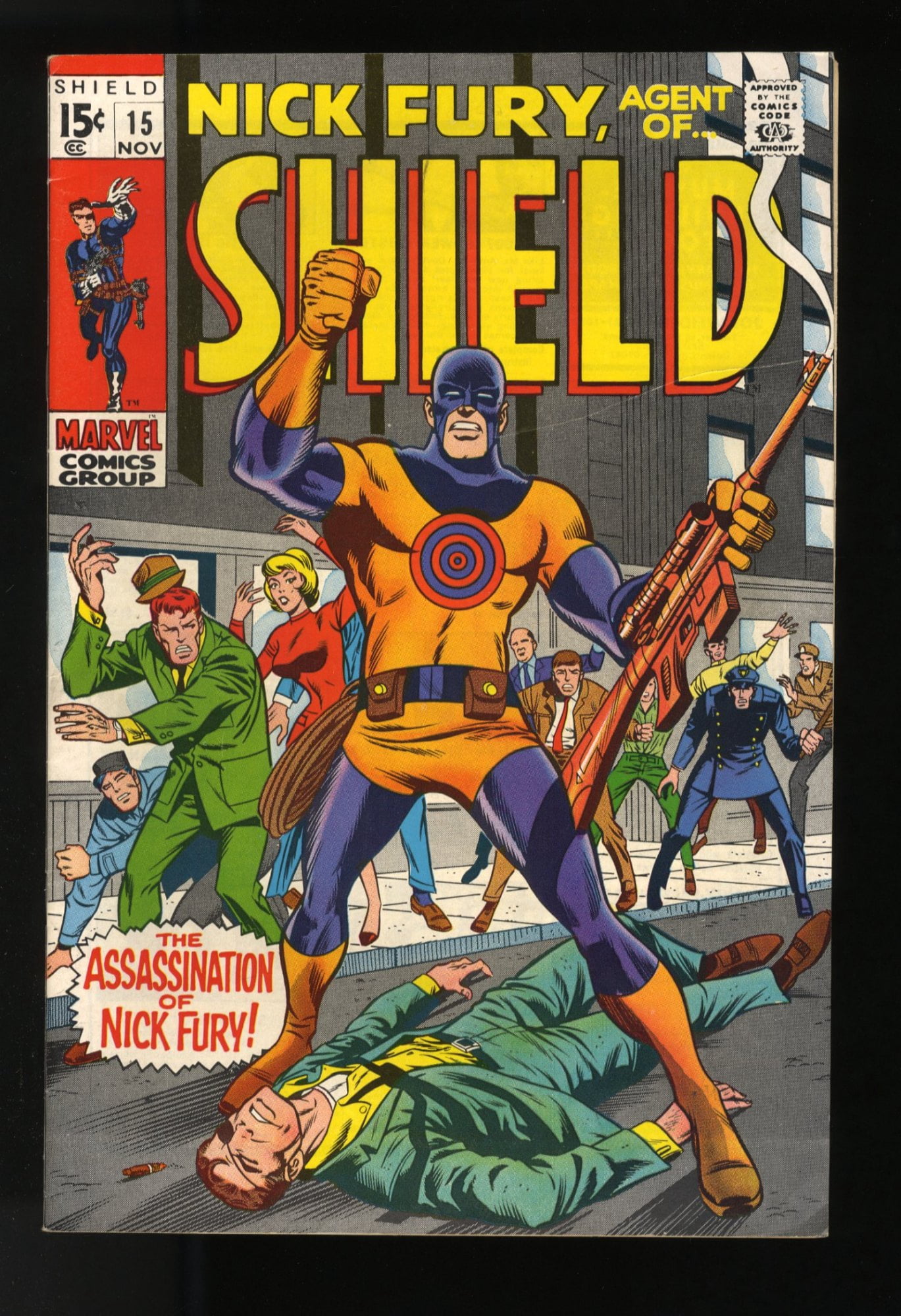 Cover of Nick Fury, Agent of S.H.I.E.L.D. #15