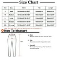 thumbnail image 5 of UPPADA Capri Pants for Women High Waisted Wide Leg Linen Palazzo Trousers Pull on Elastic Loose Flowy Pants Embroidery Lounge Pants Boho Beach Crop Pants with Pockets Clearance Sale White,M, 5 of 5