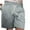Gray Athletic Shorts, variant on HOOMEUMY Men's Summer Shorts Herringbone Pattern Drawstring Elastic Waist Beach Shorts with Pockets Lightweight Quick Dry Athletic Shorts for Workout Running Gym Gray L