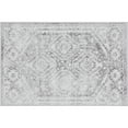 thumbnail image 3 of Traditional 2x3 Area Rug (2' x 3') Oriental Gray Indoor Scatter Easy to Clean, 3 of 8