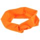 thumbnail image 4 of Diadema elástica con turbante para mujer, diadema con nudo trenzado, diadema para peinar el cabello (naranja), 4 of 6