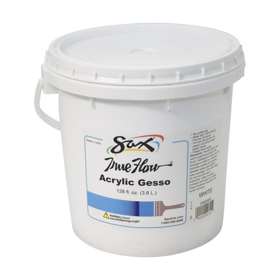 Sax 1590583 True Flow Acrylic Gesso, White