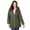 Grape Leaf, variant on Women's Plus Size Petite Packable Puffer Coat
