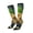 2 Black-1, variant on Picia Women Crew Soft Moisture-wicking Socks Fresh Passion Fruit Still Life Pattern Design Cotton Socks, One Size fit All