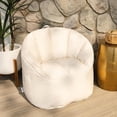 thumbnail image 4 of FeGemax Milano Outdoor Beanbag Chair White Marine, 4 of 6