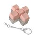 thumbnail image 2 of Llavero con teclado antiestrés para adultos, creativo, portátil, con botón de llave, juguete de descompresión novedoso para fiestas, hombres, mujeres, 5 claves, 2 of 8