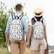 thumbnail image 5 of Enfermera En Apuros Enfermera Médico Adolescente Mochila Ligera Escuela Secundaria Viaje Mochila para Hombres Mujeres Portátil Bolsa de Lona, 5 of 5