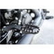 thumbnail image 4 of Estriberas de motocicleta （15 * 9 * 5 cm）, Estriberas anchas, Pedales de motocicleta giratorios CNC de 360 ° para Dyna Sportster Fatboy Iron Bobber MX Style Negro, 4 of 5