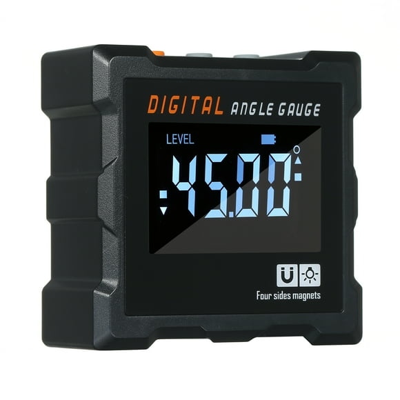 TFixol Digital Level Protractor Inclinometer Mag-netic Level Angle Meter Angle Finder Level Box Angle Measuring Tool for Carpentry / Building / Automobile