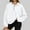White, variant on New Arrivals Women Clothes 2024 Fall Shirts Long Sleeve Sweatshirt Hooded V Neck Button Hoodies Tunic Pullover Tops