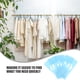 thumbnail image 3 of 30 divisores de plástico para ropa, etiquetas para perchas de armario, 3 of 8