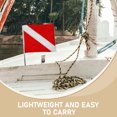 thumbnail image 3 of Detachable Dive Flag Portable Warning Diving Flag Outdoor Dive Warning Flag for Boat, 3 of 9