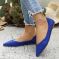 thumbnail image 7 of Wowcloth Women's Versatile Pointed Toe Flat Sandals – Comfortable Soft Sole with Low Heel and Wide Width for Casual and Spring Summer, 7 of 7