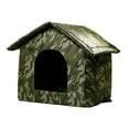 thumbnail image 2 of Cama tipo tienda para mascotas para gatos/perros, impermeable, cálida y cómoda, para cachorros Pequeño, 2 of 9