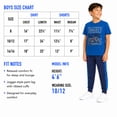 thumbnail image 6 of Pro Athlete Boys Sweatsuit Set Short Sleeve Crewneck Graphic Tees & Tricot Jogger Sweatpants 4 Piece, 6 of 7