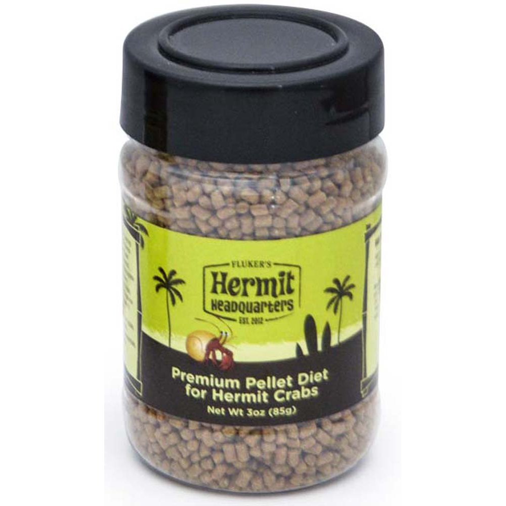 Fluker's Premium Pellet Diet for Hermit Crabs, 3 Oz