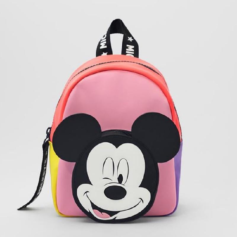 Disney Sac pour Enfants Mickey Mouse Mode Sac d'École Anime Mickey