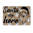 thumbnail image 2 of Agiferg Christmas Letter Home Door Mat Absorbent Mat Living Room Kitchen Floor Mat, 2 of 3