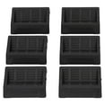 thumbnail image 2 of Tazas Con Ruedas, Tapón Negro Para Muebles, Antideslizante, Para Sofá, Oficina, Cama, Dormitorio, Sala De Estar, Silla Para El Hogar, 2 of 7