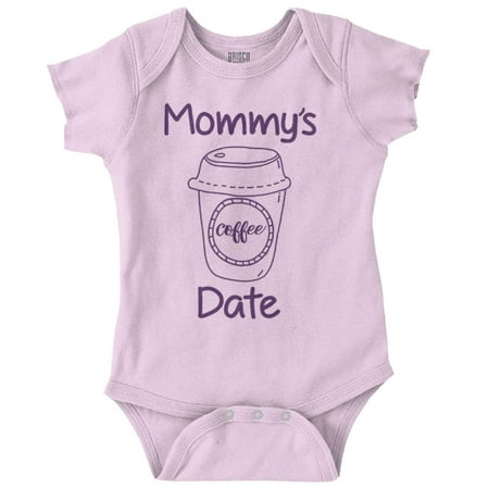 

Brisco Brands Mommy s Coffee Date Adorable Unisex Baby Bodysuits