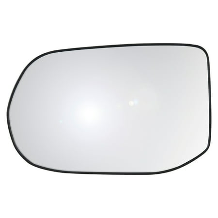 88303 - Fit System Driver Side Non-heated Mirror Glass w/ backing plate, Honda Civic Sedan EX, EX Navi, LX 06-11, Civic Sedan LX-S, Sport 09-11, Civic Sedan Si, Si Navi 07-11, 4 door, fold
