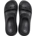 thumbnail image 3 of Sandalia Crocs Classic Crush, unisex, negra, plataforma, 7M/9W, 3 of 5