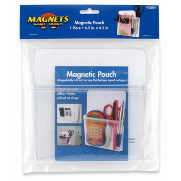 Master Magnetics 213725 6.5 in. Clear 3D Magnet Pouch
