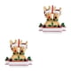 thumbnail image 2 of Adorno colgante para árbol de Navidad Toystoory decoración para chimenea hogar 2 animales, 2 of 6