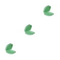 thumbnail image 1 of maskred 2 Pièces Boîte de Rangement de Prothèse Réutilisable Lavable Universel Remplacement Anti-Poussière Résistant à la Déchirure Égouttage Accessoires Vert 3Set, 1 of 6