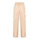 thumbnail image 2 of Pantalones Prolriy para mujer, lisos, con cordón, cintura elástica y bolsillos, color beige XXXL, 2 of 3