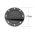 thumbnail image 4 of Fuel Filler Door Cover Gas Tank Cap Trim Black Compatible for Mustang GT 5.0 2015-2018, 4 of 5
