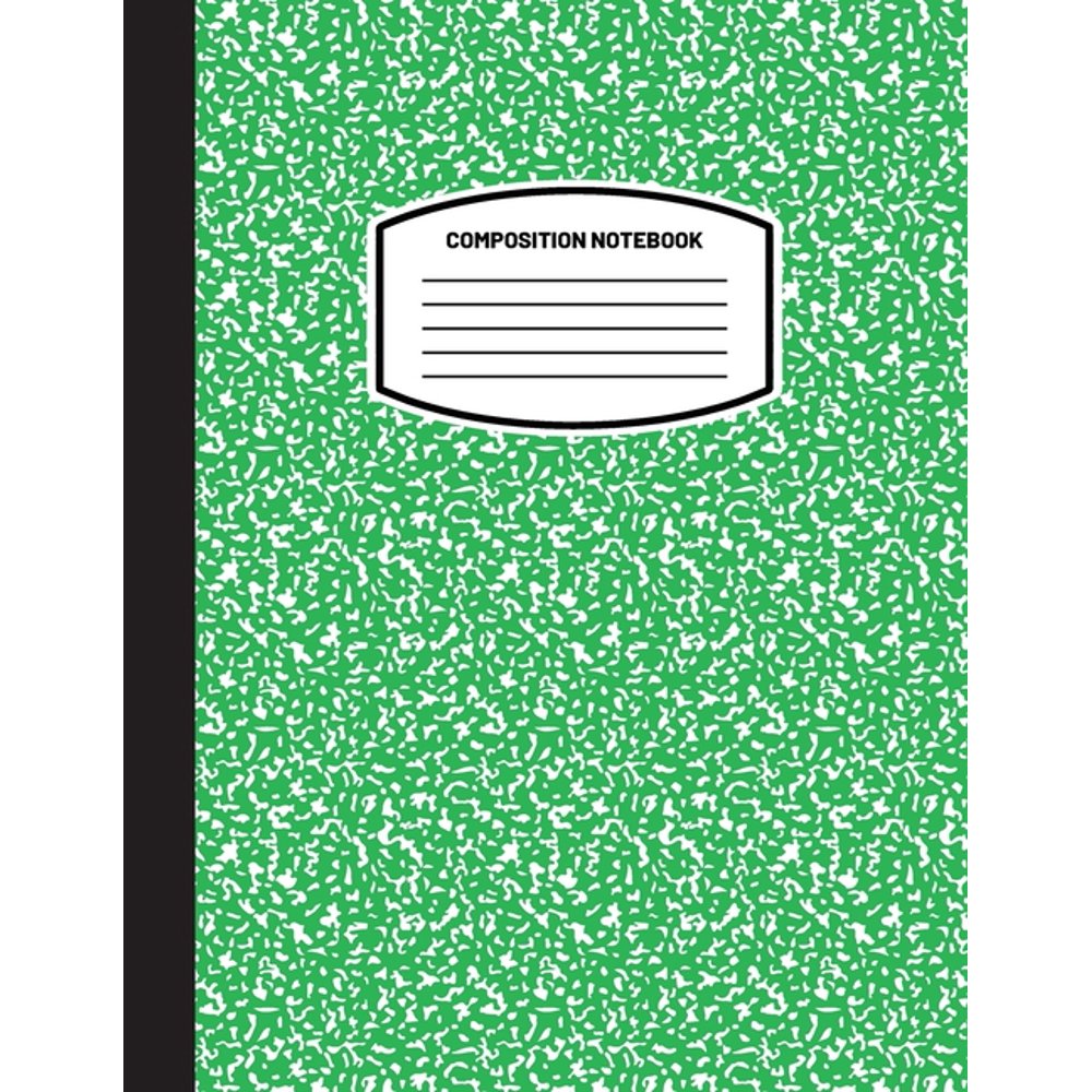 Classic Composition Notebook (8.5x11) Wide Ruled Lined Paper Notebook