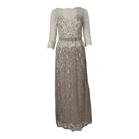 Tadashi Shoji Womens Pees 3 4 Sleeve Lace Mother Tadashi Shoji Womens Pees 3 4 Sleeve Lace Mother Of The Bride Dress