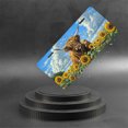 thumbnail image 6 of Cow in Sunflower Field Front License Plate,Metal License Plate,Funny Standard Plates Personalized Novelty Decorative For Men/Women/Boys/Girls Car 6×12 Inch, 6 of 7