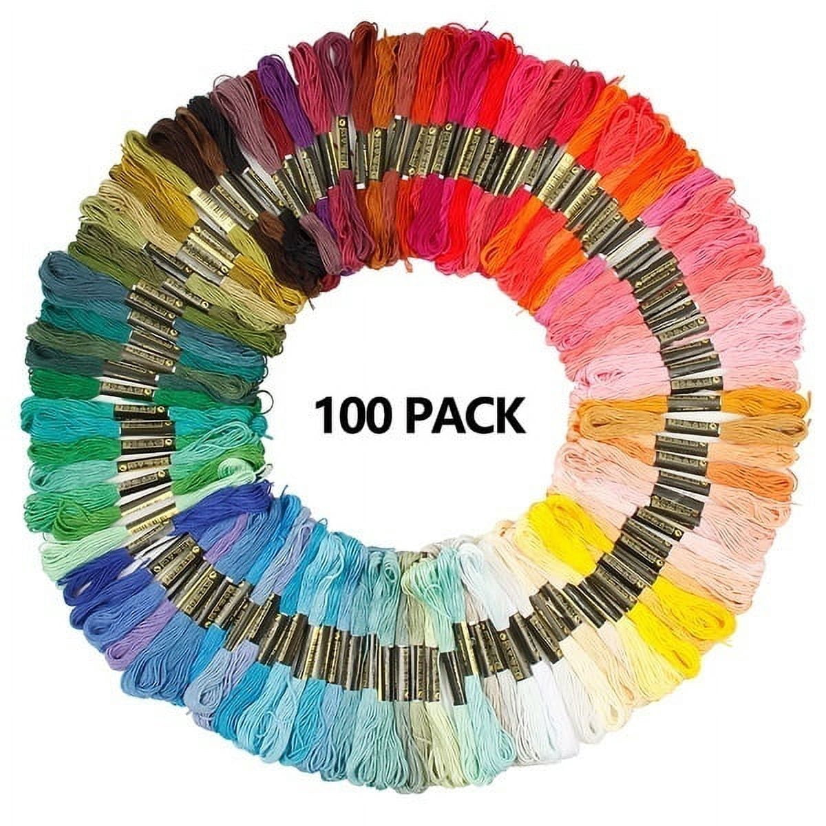 447Pcs Cotton DMC Multi Colors Cross Floss Stitch Thread Embroidery Sewing Skeins Home Arts & Crafts Art Accessories