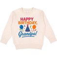 thumbnail image 2 of Inktastic Happy Birthday Grandpa Party Hat Balloons Toddler Sweatshirt, 2 of 4