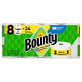 thumbnail image 3 of Bounty Paper Towel 8 Rolls (24 Regular Rolls Equivalent), 3 of 27